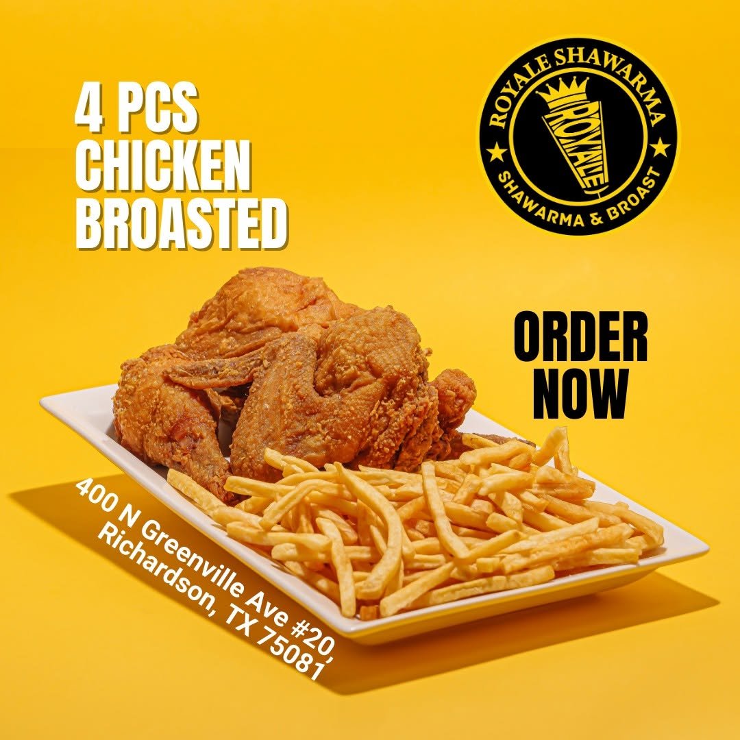 Broasted chicken